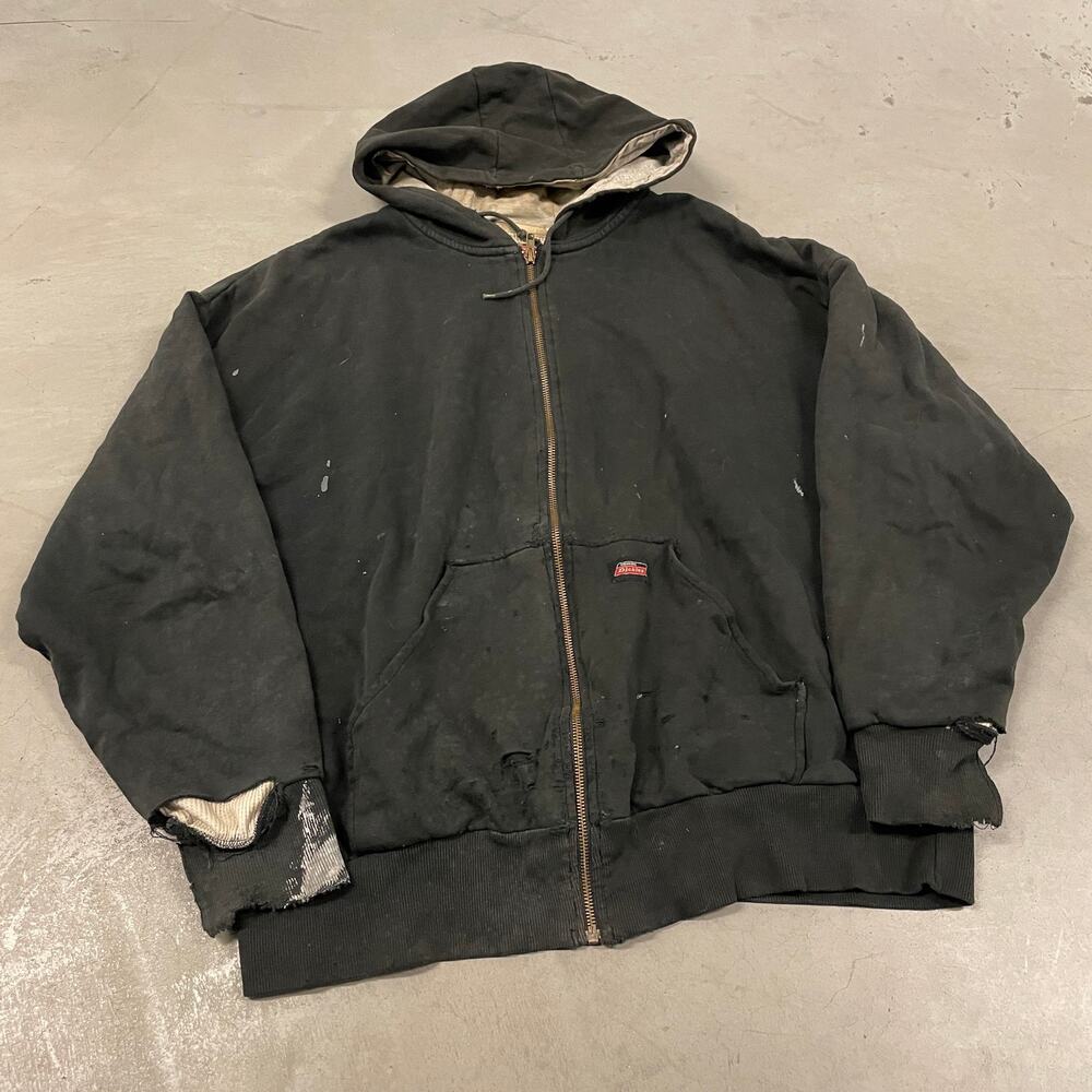 vintage y2k thrashed dickies hoodie